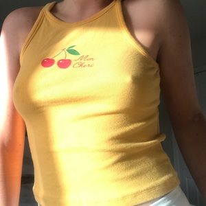 mon cheri yellow tank